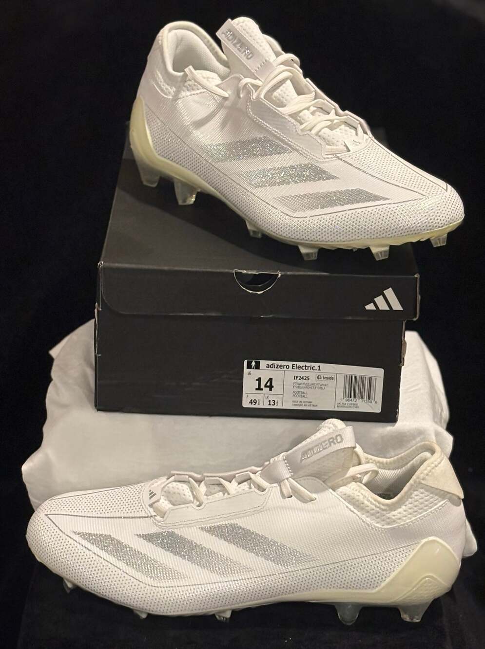 Adidas Adizero Electric 1 Men's size 14 football cleats